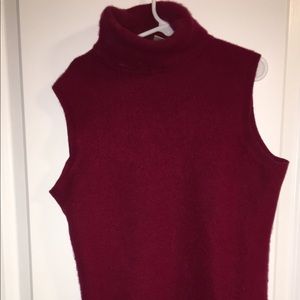 Vintage turtleneck sweater tank top